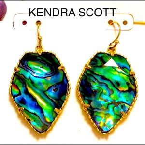 Nwot Rare & Retired Kendra Scott Corley Earrings … - image 1